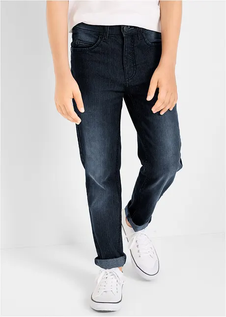 Slim Fit Jeans Mid Waist för barn, bonprix