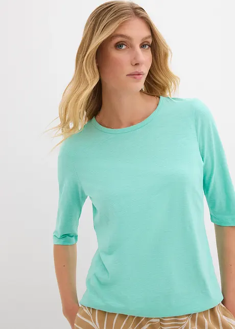 T-shirt i ren ekologisk bomull (2-pack), bonprix