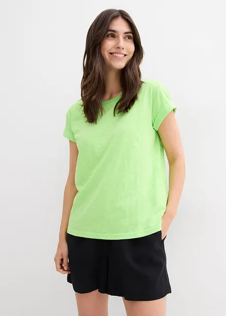 Kortärmad topp, fyrkantig modell, bonprix
