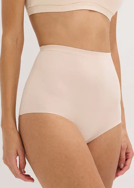 Osynlig shaping-trosa med lätt formande effekt, av ren bomull, bonprix