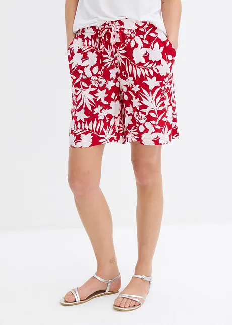 Vida viskosshorts med bekväm hög midja, bonprix