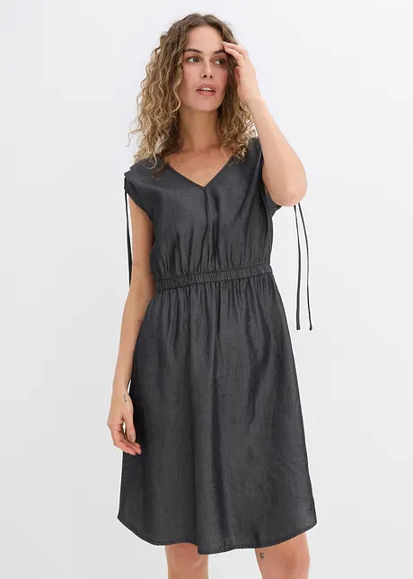 Klänning i tencel, bonprix