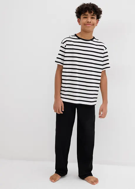 2 pyjamasar lång + kort (set i 4 delar), bonprix