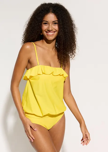 Bandåtankini med flexibla axelband (2 delar), bonprix