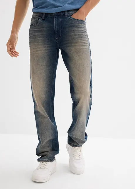 Regular Fit stretchJeans, Straight, bonprix