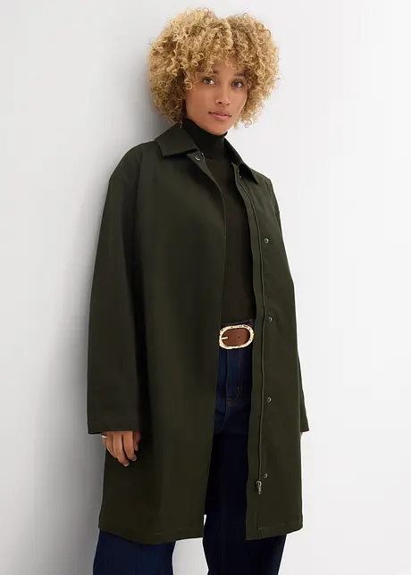 Trenchcoat i vattenavvisande material, bonprix