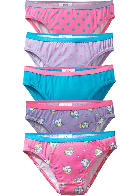 Trosa med mjuk bomull (5-pack), bonprix
