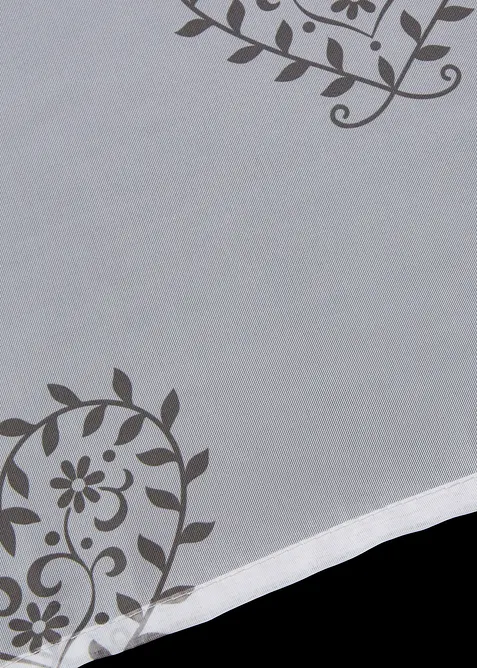 Hissgardin med hjärtmönster och återvunnen polyester, bonprix