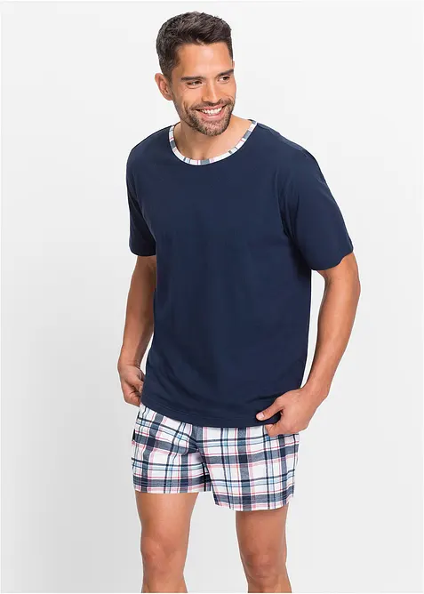 Pyjamas med shorts, bonprix