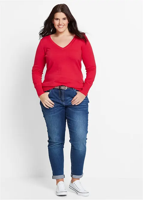 Finstickad tr&ouml;ja, bonprix