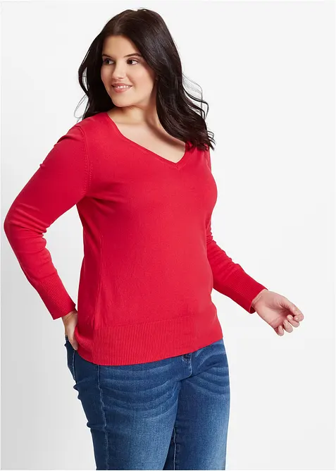 Finstickad tr&ouml;ja, bonprix