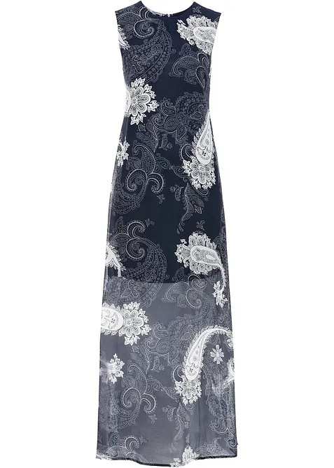 Lång chiffongklänning, bonprix