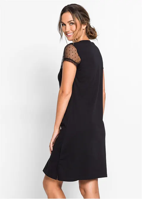 Kort nattlinne av ekologisk bomull, bonprix