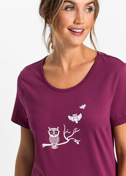 Kort&auml;rmad capripyjamas, bonprix