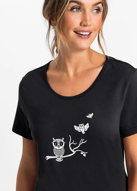 Kort&auml;rmad capripyjamas, bonprix