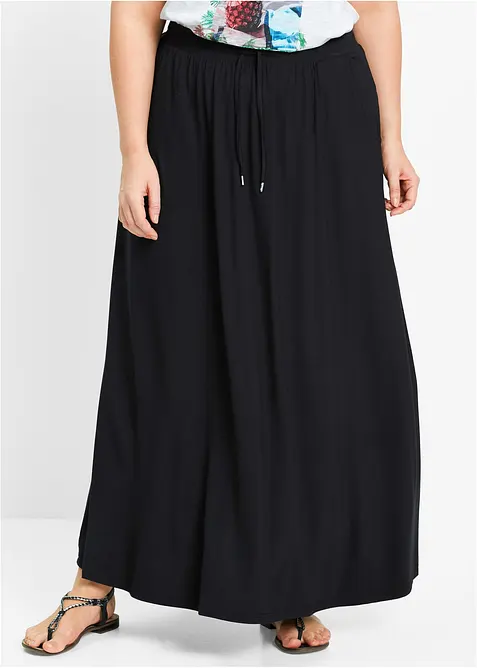 Jerseykjol av viskosmix, bonprix