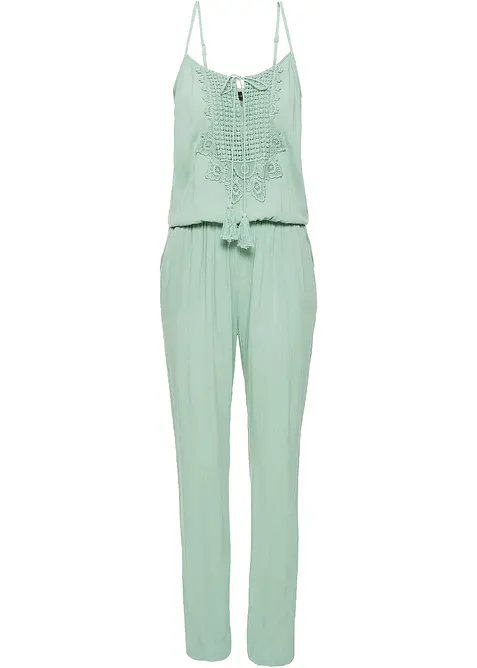 Jumpsuit i viskosmaterial med struktur, bonprix