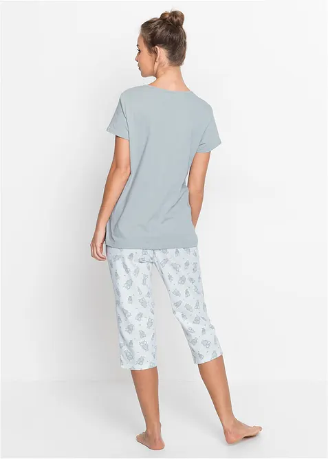 Kortärmad capripyjamas, bonprix