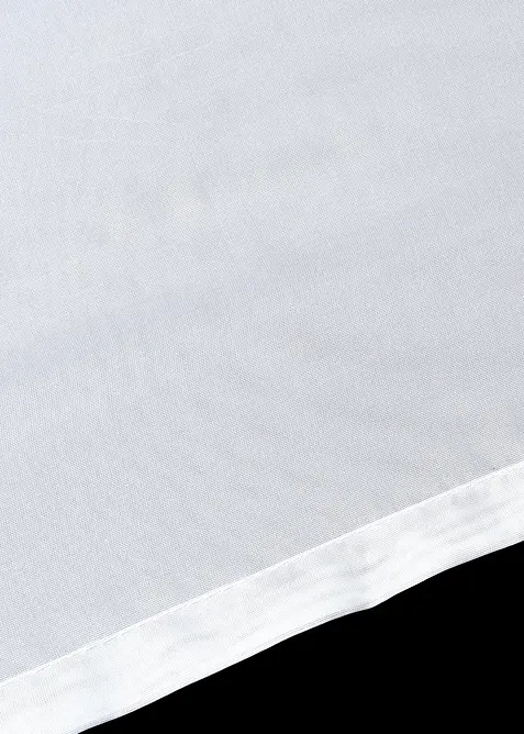 Enfärgad, transparent hissgardin, bonprix