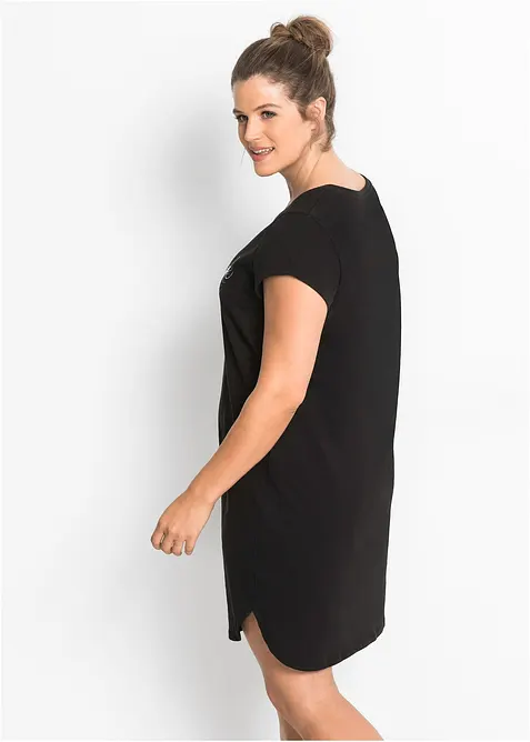 Kort nattlinne i ekologisk bomull, bonprix