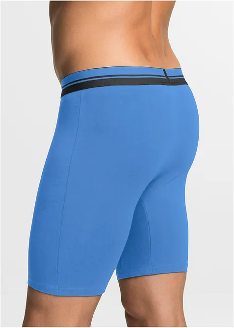 Långa boxershorts med bomull (2-pack), bonprix