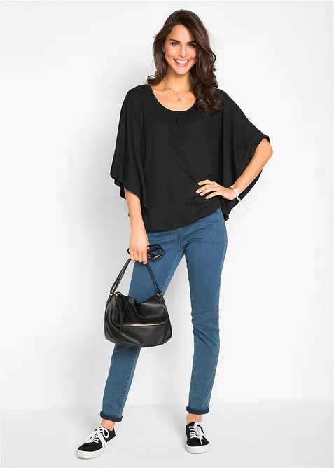 Viskostopp med fladdermus&auml;rmar, bonprix