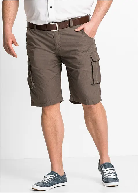 Bermudas i cargomodell av ren bomull, Relaxed Fit, bonprix