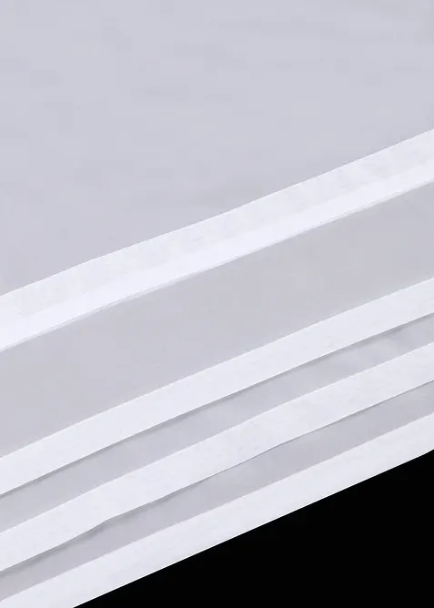 Transparent hissgardin, enfärgad, bonprix