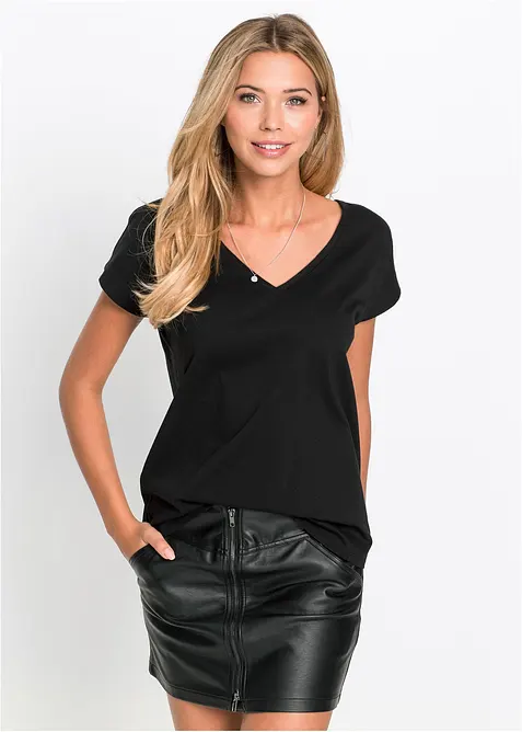 T-shirt av ren bomull, bonprix