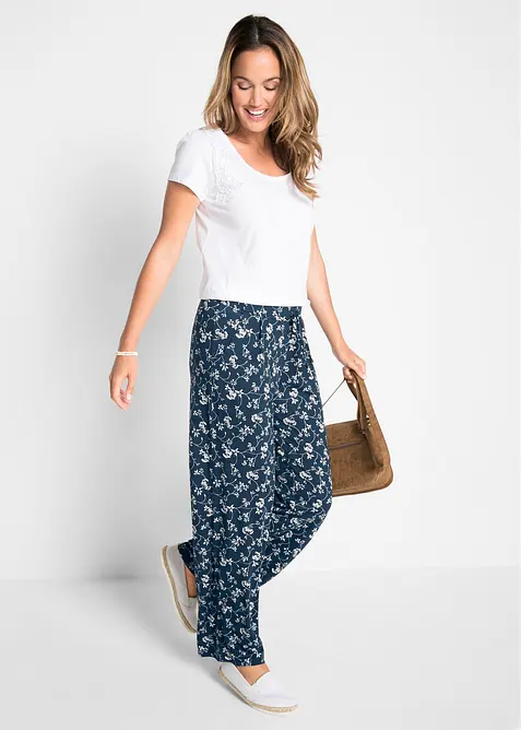 Palazzobyxa av viskosmix, bonprix