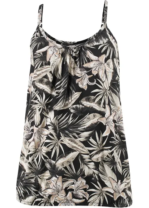 Trikålinne i mjuk viskosmix, bonprix