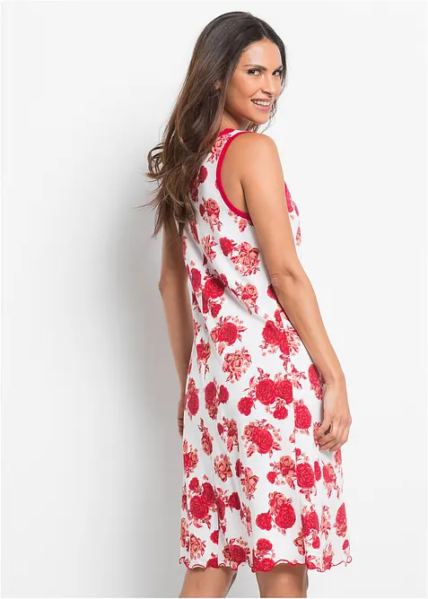 Kort nattlinne av mjuk viskosmix, bonprix