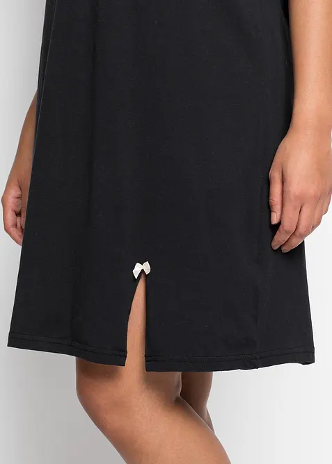 Kort nattlinne av ekologisk bomull, bonprix