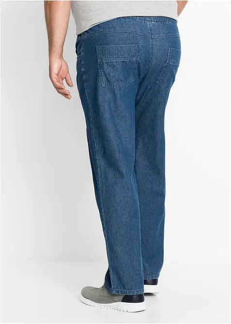 Dra på-byxa, Classic Fit, Straight, bonprix