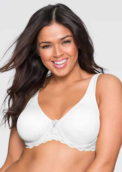 T-shirt-BH med vadderade axelband, bonprix