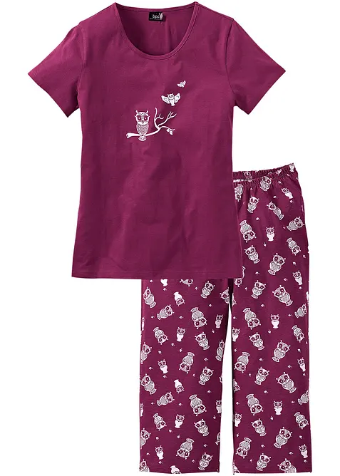 Kort&auml;rmad capripyjamas, bonprix