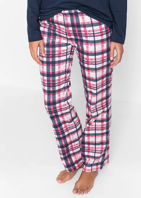 Pyjamas av ekologisk bomull, bonprix