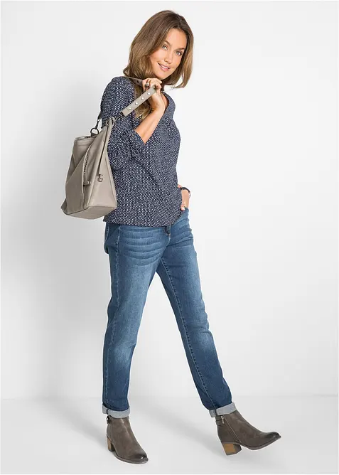 Topp i ren ekologisk bomull, bonprix