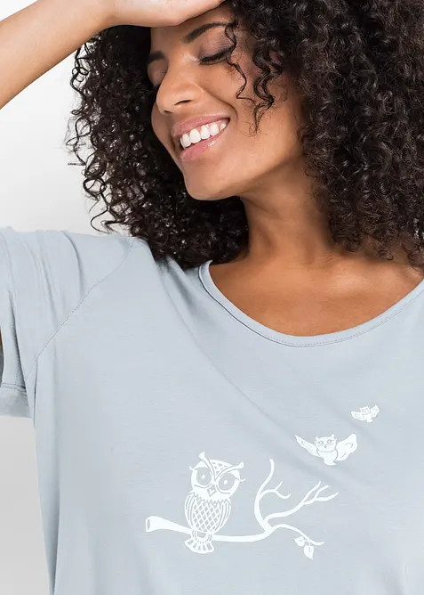 Kortärmad capripyjamas, bonprix