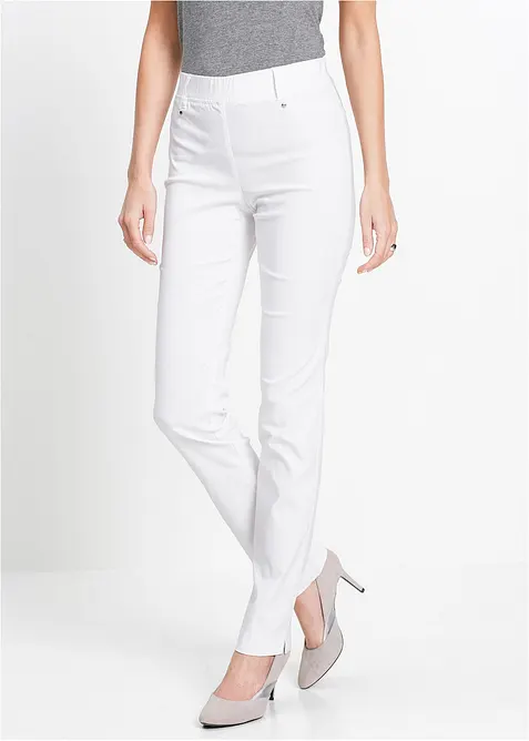 Stretchig dra p&aring;-byxa, bonprix