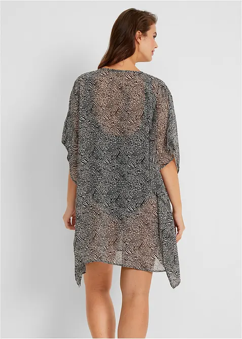 Strandtunika i chiffong, bonprix