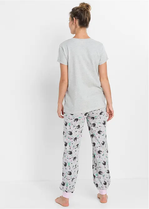 Pyjamas med korta ärmar, bonprix