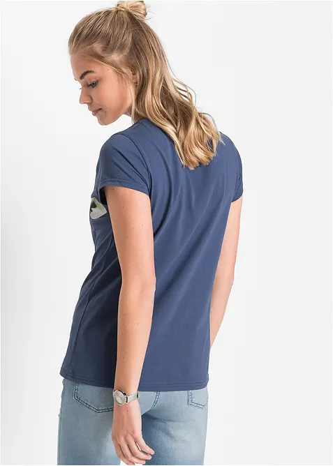 T-shirt med bomull, bonprix