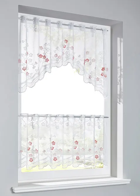 Reglerbar gardinstång (för fäste i sidorna), bonprix