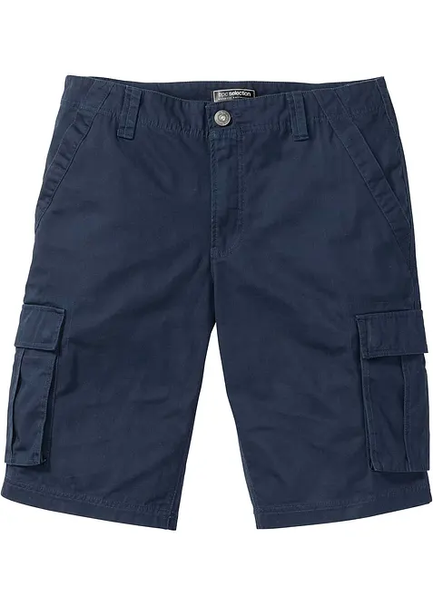 Cargoshorts av ren bomull, Relaxed Fit, bonprix