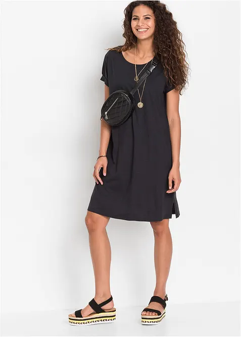 Jerseykl&auml;nning i oversizemodell, bonprix