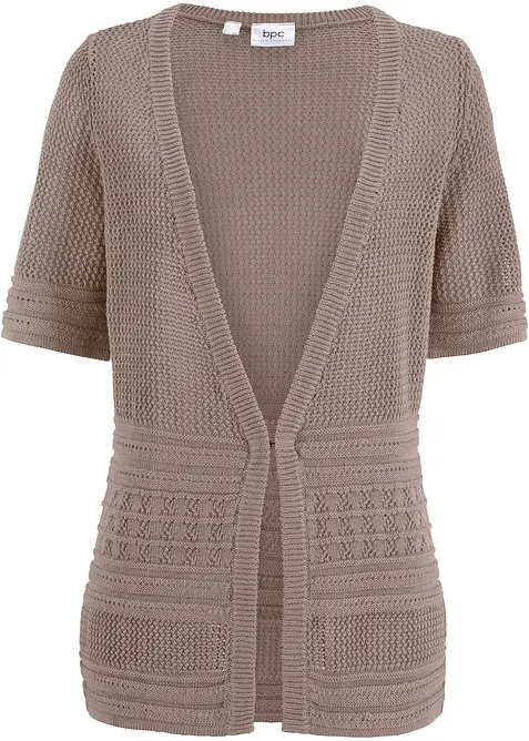 H&aring;lm&ouml;nstrad cardigan, bonprix