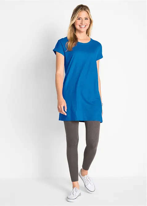 Boxy l&aring;ng topp , kort&auml;rmad, bonprix