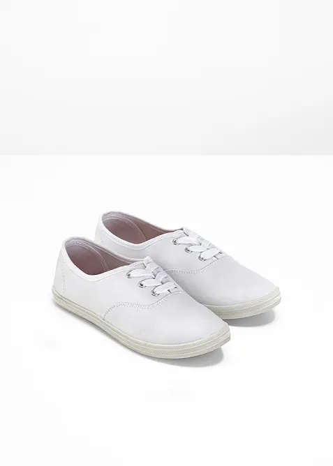 Sneakers i bomullscanvas, bonprix