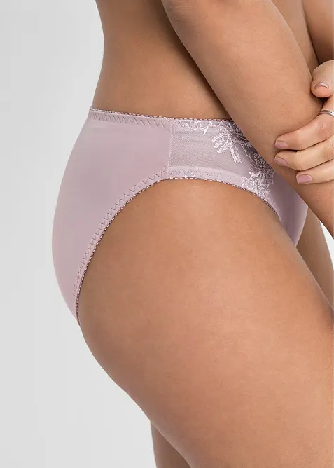 Trosa med fint broderi (2-pack), bonprix